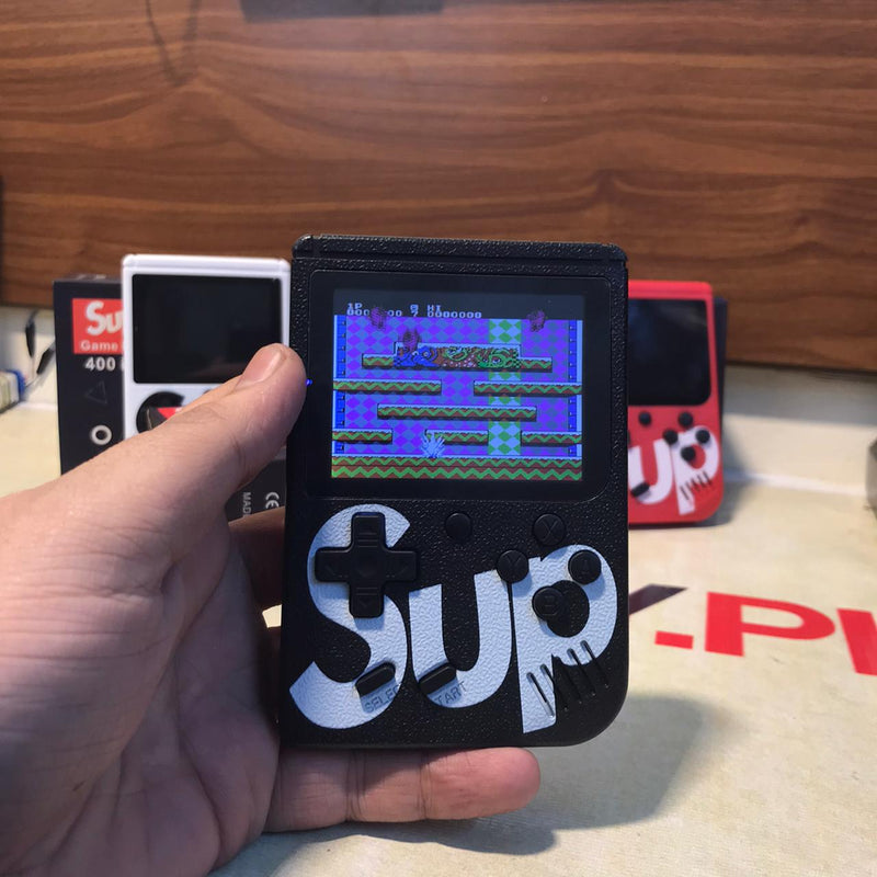 SUP 400-in-1 Retro Game Box Console Handheld | Additional Controller for Multiplayer