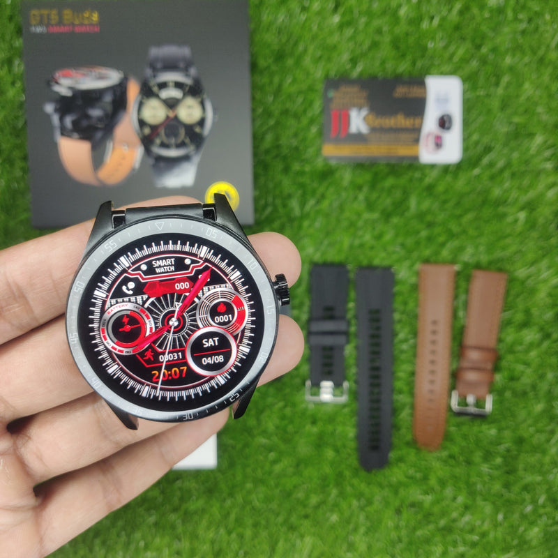 GT5 Buds Smart Watch | 2 in 1 HIFI Earbuds