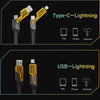 4 in 1 65W Fast Charging USB To Type C PD Cable