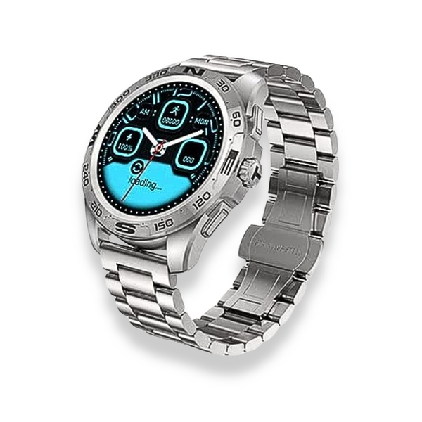 Haino Teko Germany RW 23 Smartwatch Round Shape Stainless Chain and HD Full Screen