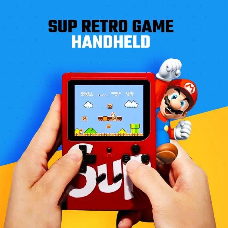 SUP 400-in-1 Retro Game Box Console Handheld | Additional Controller for Multiplayer