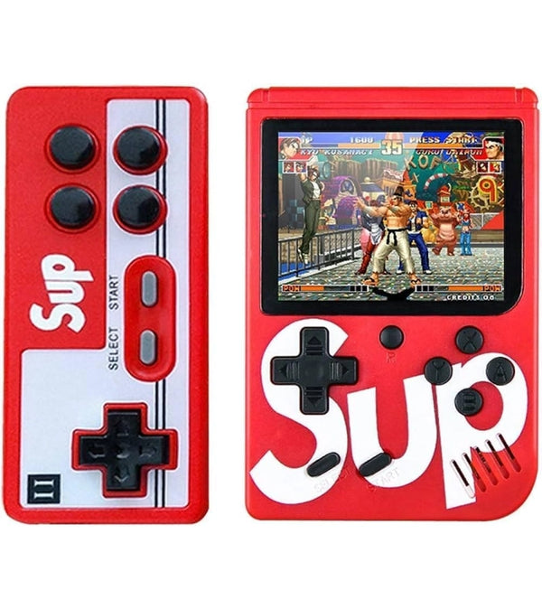 SUP 400-in-1 Retro Game Box Console Handheld | Additional Controller for Multiplayer