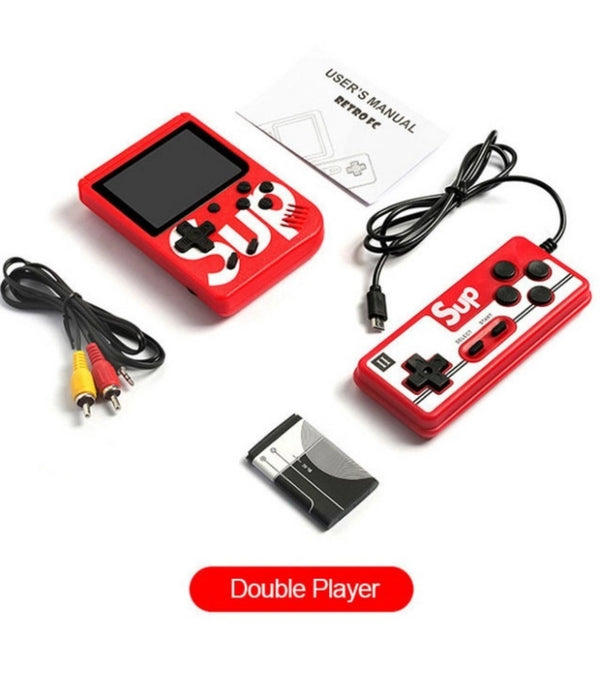 SUP 400-in-1 Retro Game Box Console Handheld | Additional Controller for Multiplayer